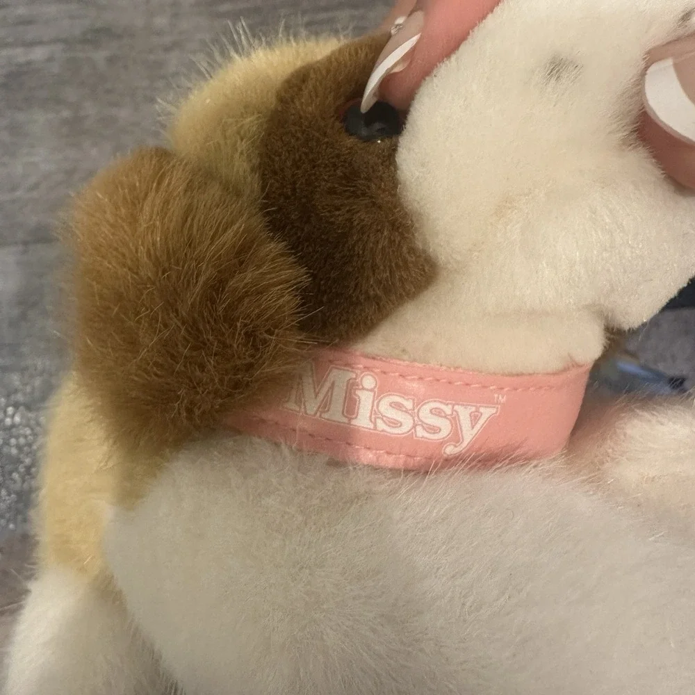 Missy BEETHOVEN Movie St Bernard Dog Stuffed Animal 1993 Dakin Collar Puppy Vtg